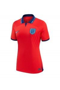 Fotbalové Dres Anglie Dámské Venkovní Oblečení MS 2022 Krátký Rukáv
